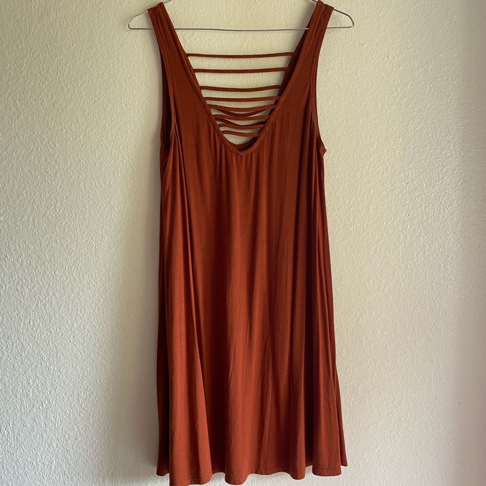 Socialite Rustic Orange Dress!